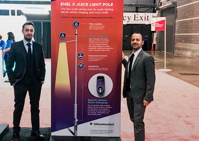 Un saluto speciale ad Enel X, il nostro partner per soluzioni di "smart lighting".